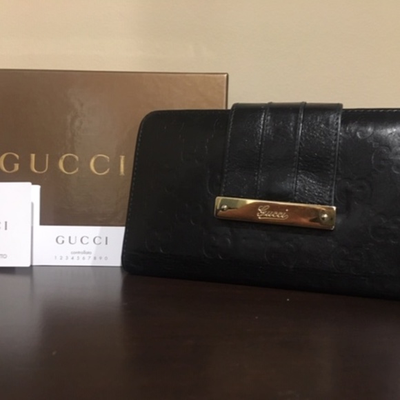 Gucci Handbags - Gucci | Guccisima Leather Continental Wallet